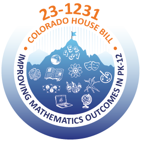 Decorative text of the Colorado Department of Education's HB 23-1231's icon