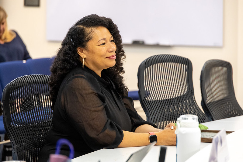 Photo of 2025 Colorado Teacher of the Year Janet Damon at the Feb. 13, 2025, State Board of Education meeting.